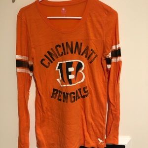 VS Pink Cincinnati Bengals Long Sleeves Top